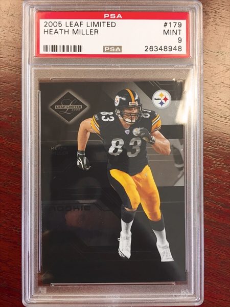 Heath miller 2024 limited jersey